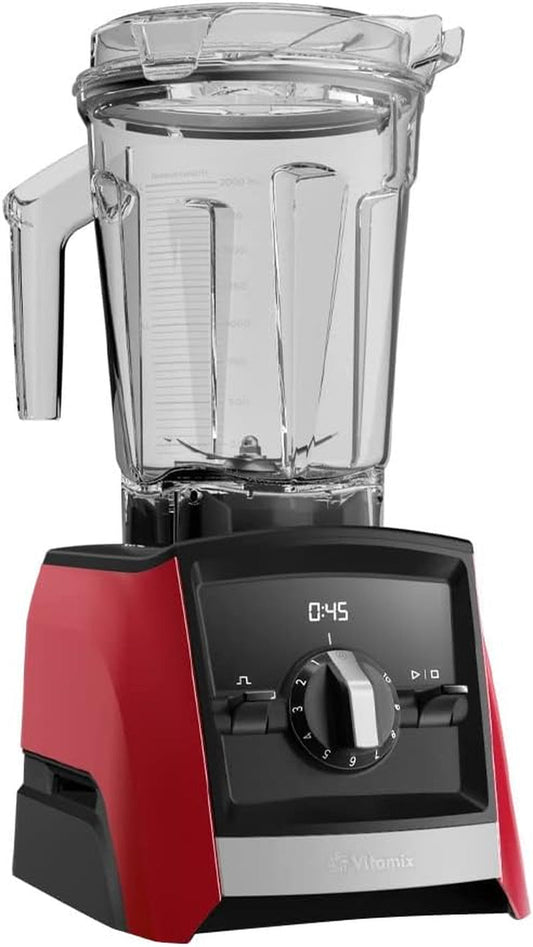 A3500 Ascent Blender Candy Apple Red