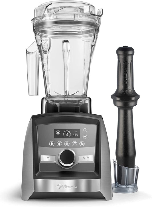 A3500 Ascent Series Smart Blender, Professional-Grade, 48 Oz. Container, Brushed Stainless Finish
