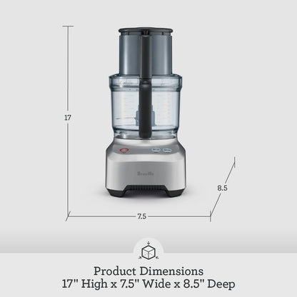 Sous Chef 12 Cup Food Processor BFP660SIL, Silver